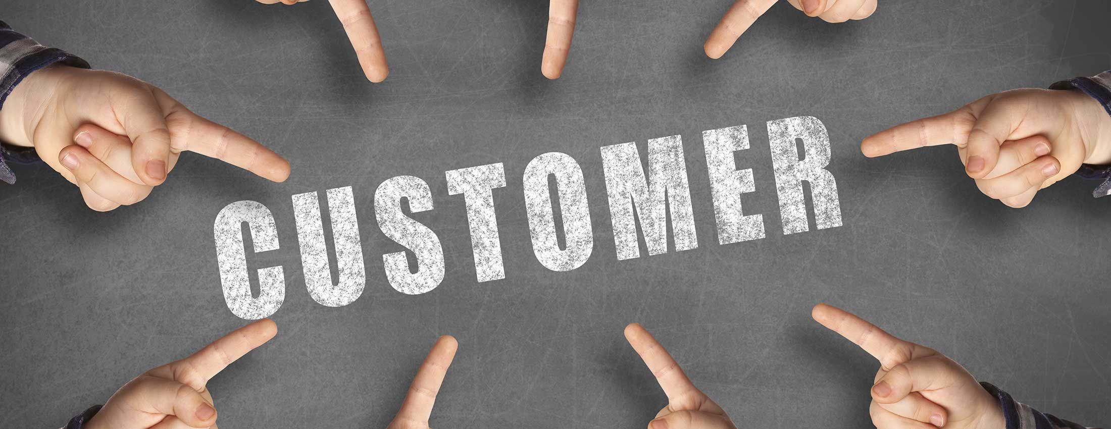 Customers first. Customer rights. Customer first. Customer is the first. Customer success.